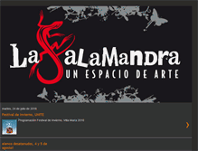 Tablet Screenshot of la-salamandra.blogspot.com