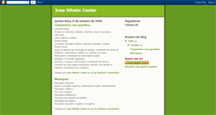 Desktop Screenshot of ionestheticcenter.blogspot.com