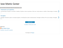 Tablet Screenshot of ionestheticcenter.blogspot.com