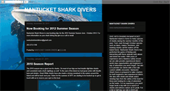 Desktop Screenshot of nantucketsharkdivers.blogspot.com