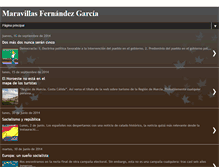 Tablet Screenshot of maravillasfernandezgarcia.blogspot.com