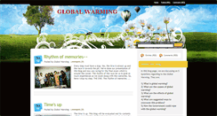 Desktop Screenshot of globalwarmingukm.blogspot.com