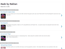 Tablet Screenshot of madebymakkan.blogspot.com