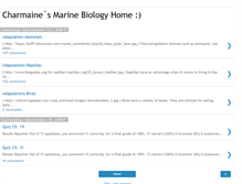 Tablet Screenshot of mymarinebiologyhome.blogspot.com