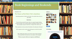 Desktop Screenshot of bookendbloggers.blogspot.com