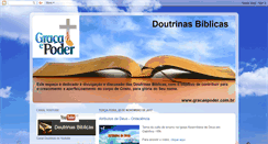Desktop Screenshot of doutrinas.blogspot.com