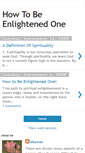 Mobile Screenshot of howtobeenlightenedone.blogspot.com