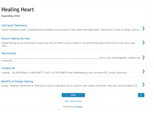 Tablet Screenshot of healing-u.blogspot.com