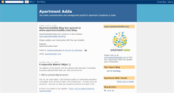 Desktop Screenshot of apartmentadda.blogspot.com