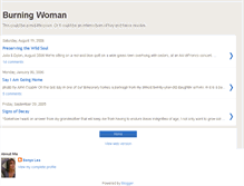 Tablet Screenshot of burningwomanstories.blogspot.com