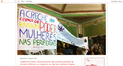 Desktop Screenshot of blogrededemulheres.blogspot.com