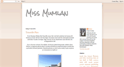 Desktop Screenshot of missmumlan.blogspot.com