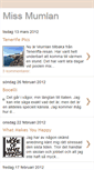 Mobile Screenshot of missmumlan.blogspot.com