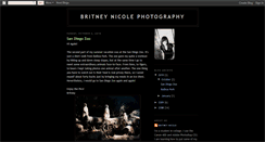 Desktop Screenshot of britneynicolephotos.blogspot.com