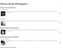 Tablet Screenshot of britneynicolephotos.blogspot.com