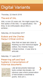 Mobile Screenshot of digitalvariants.blogspot.com