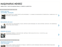 Tablet Screenshot of maquinariasmendez.blogspot.com