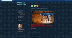 Desktop Screenshot of paintballargentina.blogspot.com