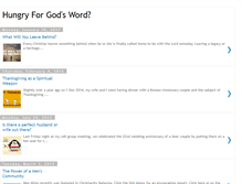 Tablet Screenshot of hungryforgodsword.blogspot.com