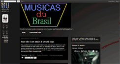 Desktop Screenshot of musicasdubrasil.blogspot.com