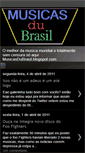 Mobile Screenshot of musicasdubrasil.blogspot.com