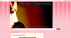 Desktop Screenshot of amyriedsomethings.blogspot.com