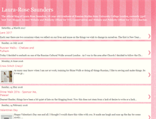 Tablet Screenshot of laurarosesaunders.blogspot.com