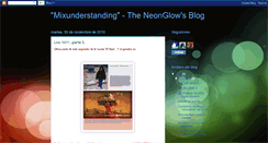 Desktop Screenshot of neonglow-mixunderstanding.blogspot.com