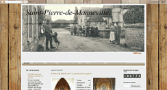 Desktop Screenshot of mannevillais.blogspot.com