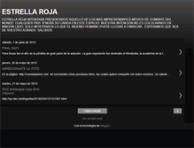 Tablet Screenshot of estrellaroja-fotos.blogspot.com