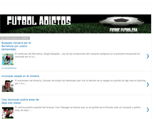 Tablet Screenshot of futbolforall.blogspot.com