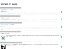 Tablet Screenshot of cienciaencurso.blogspot.com