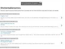 Tablet Screenshot of kitchentablenomics.blogspot.com