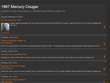 Tablet Screenshot of 1967mercurycougar.blogspot.com