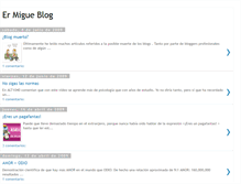 Tablet Screenshot of ermigueblog.blogspot.com