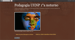 Desktop Screenshot of pedagogiauenp.blogspot.com
