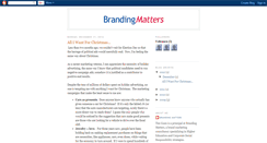 Desktop Screenshot of branding-matters.blogspot.com