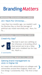 Mobile Screenshot of branding-matters.blogspot.com