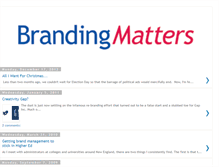 Tablet Screenshot of branding-matters.blogspot.com