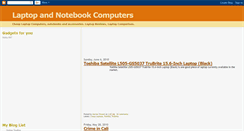Desktop Screenshot of laptop-notebook-computers.blogspot.com