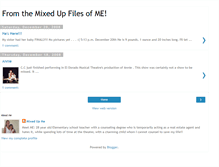 Tablet Screenshot of mixedupfilesofme.blogspot.com