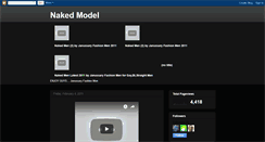 Desktop Screenshot of nakedmodel.blogspot.com