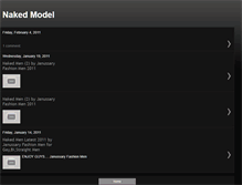 Tablet Screenshot of nakedmodel.blogspot.com