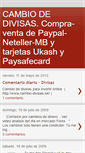 Mobile Screenshot of cambio-de-divisas.blogspot.com
