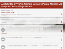Tablet Screenshot of cambio-de-divisas.blogspot.com