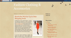 Desktop Screenshot of fashion-clothing-online.blogspot.com