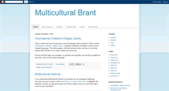 Desktop Screenshot of multiculturalbrant.blogspot.com