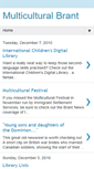 Mobile Screenshot of multiculturalbrant.blogspot.com