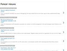 Tablet Screenshot of fencer-nieuws.blogspot.com