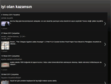 Tablet Screenshot of iyiolankazansin.blogspot.com